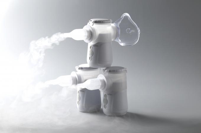 Handheld Portable Mesh Nebulizer Inhaler Mute Cough Removable Battery 0
