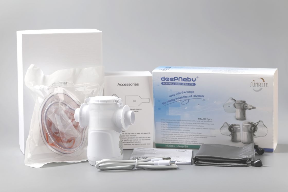 MMAD 3.12μm Inhalator Mesh Nebulizer Machine Vibrating For Asthmatic Bronchitis