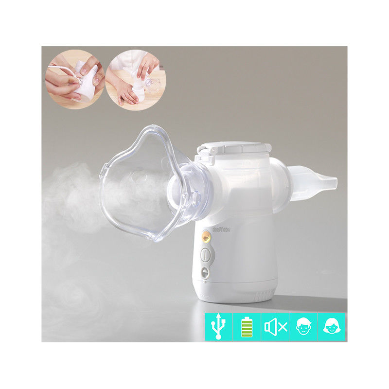 Manufacturer DC Cough Home Adult Inhaler Kids Nebulizer Machine Battery Portable Mesh Nebulizer