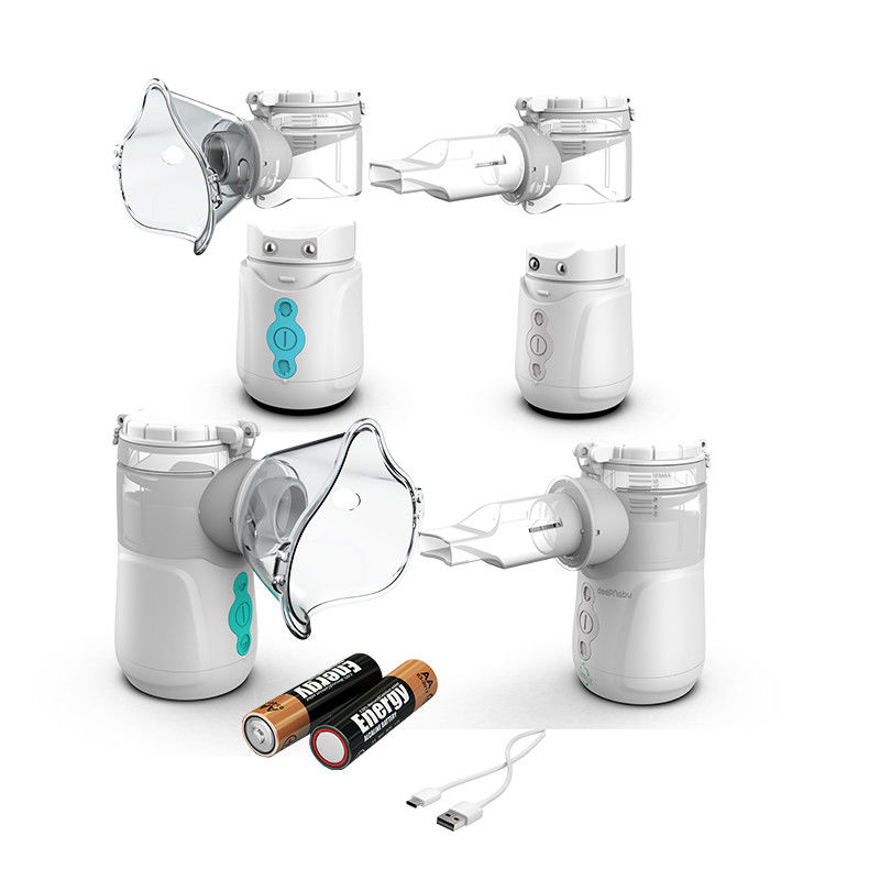 Mini Cough Drug Atomizer Cold Cough Nebulizer Machine Removable Battery Kids Adult Household Portable Mesh Nebulizer