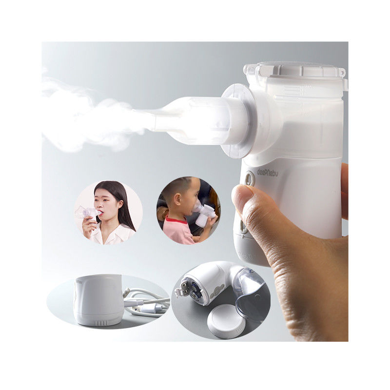 Bronchiolitis Mesh Portable Nebulizer Adult Vibrator 2.5μM Kids Inhaler For Asthma