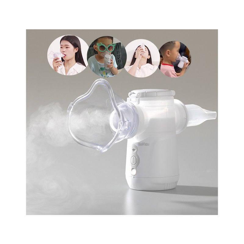 Pediatric Portable Mesh Nebulizer Inhaler 2.6μm - 3.2μm Type C USB Battery