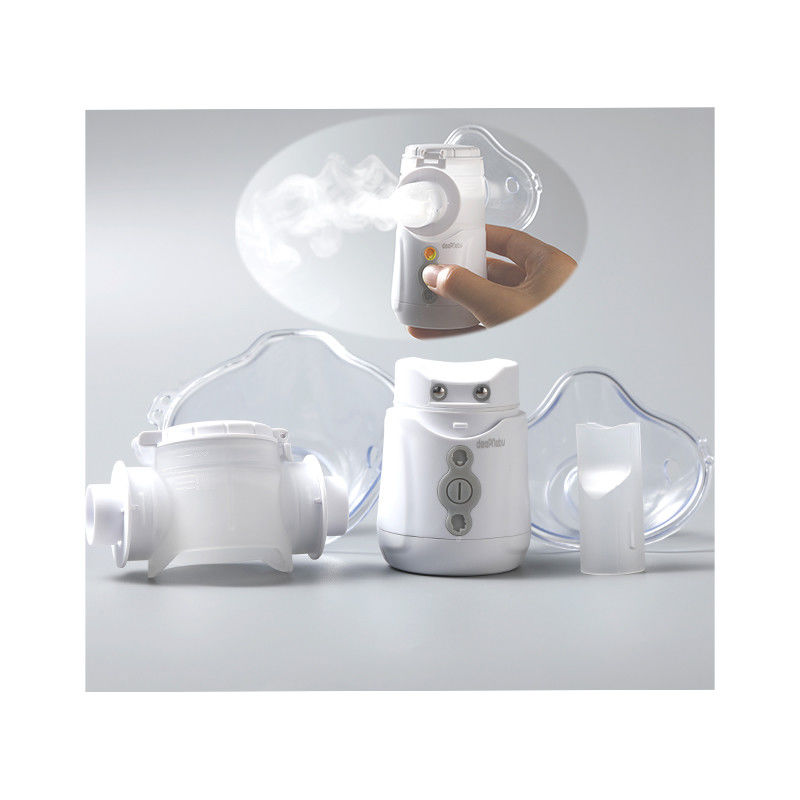 Home Ultrasonic Portable Mesh Nebulizer 3μM Inhaler No Blockage For Kids Adult