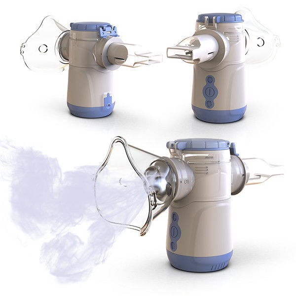 White Nebulizer Inhaler Machine With Adjustable Flow Rate Of 0.2-0.6L/Min