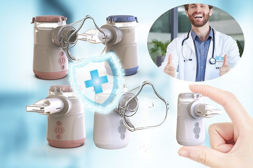 Portable 1-5μm Vibration Nebulizer with Auto Shut off and Dense Fog