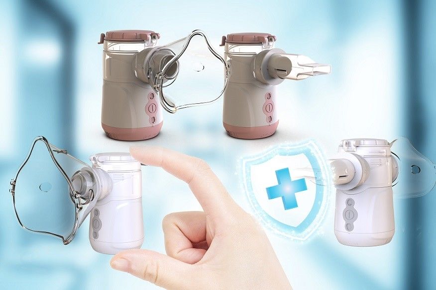 USB Type C Battery Mesh Nebulizer Adjustable Modes For Pediatric And Adult