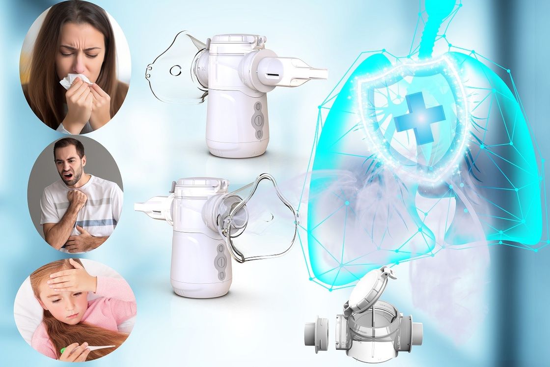 2.0-3.3μm Adjustable Pediatric and Adult Mesh Nebulizer for Targeted Lung Delivery