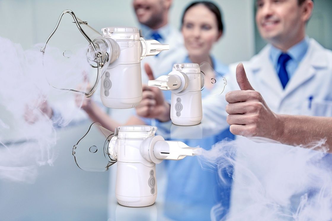 1-4.7μm Fine Particle Size Vibrating Mesh Inhaler Aerosol Delivery for Kids Or Adult