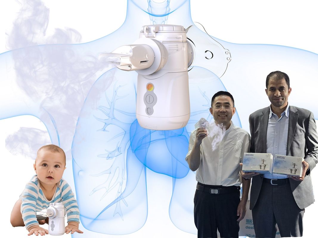 Vibrating Mesh Nebulizer Particle Size 1-5μm Medical and Portable Anti Broken No Residue No Blockage