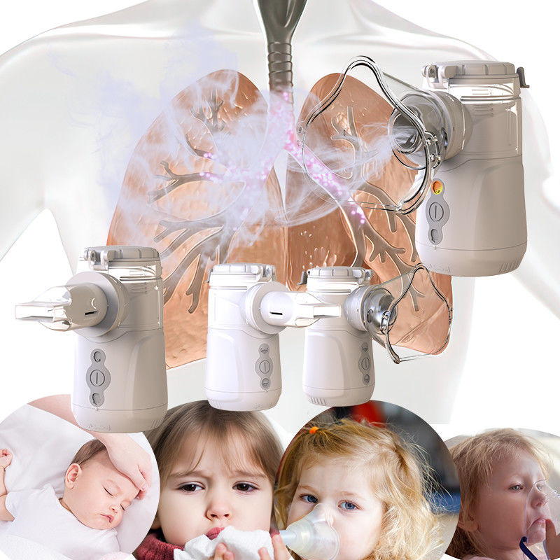 7-Day Battery Capacity Medical Atomizer for High Atomization Rate and 3μm Particles Inhalation