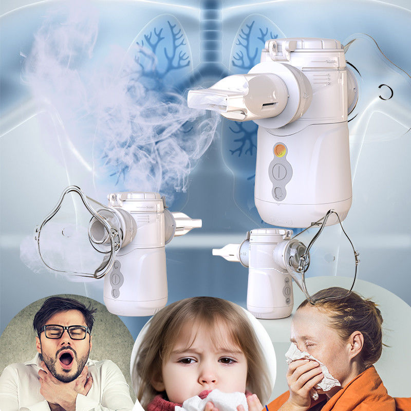 Vibrating Mesh Inhaler DC Or USB Power Medical Kids and Adult Inhalation 1-3μm